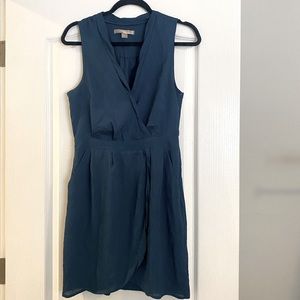 Love 21 Teal Wrap Sleeveless Dress Medium NWOT